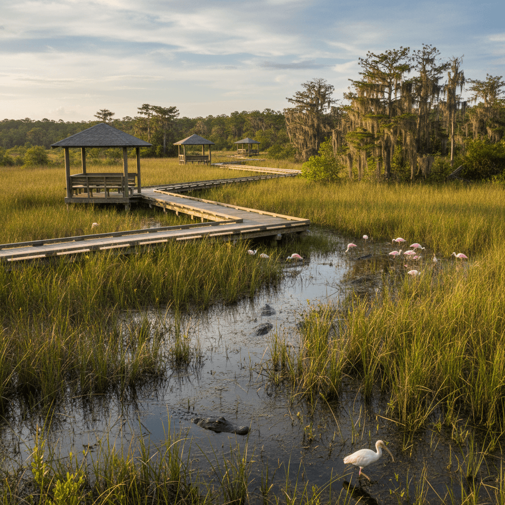 Estero nature preserve and trails