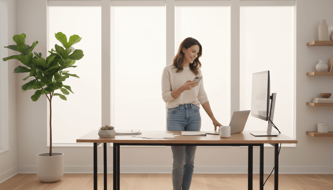 Patient during virtual appointment